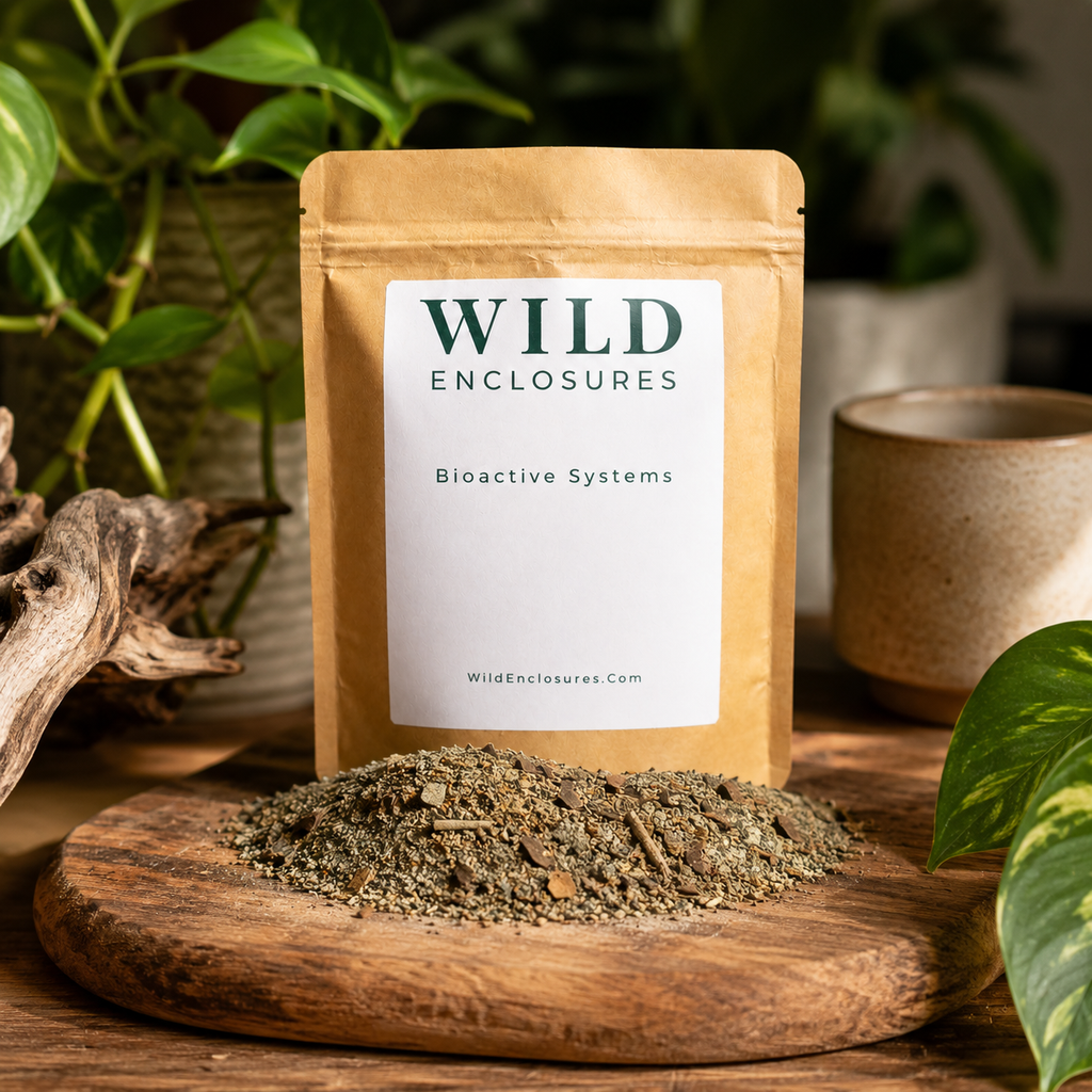 CrewCrumble™ – Starter Blend Cleanup crew food for bioactive enclosures.
