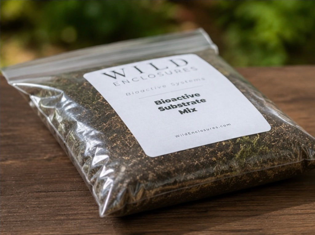 Bioactive Isopod Substrate Mix | Terrarium Soil, Leaf Litter & Wood Bedding