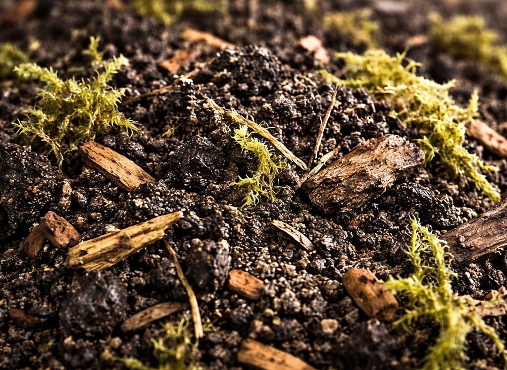 Bioactive Isopod Substrate Mix – Terrarium Soil, Leaf Litter, Wood Bedding