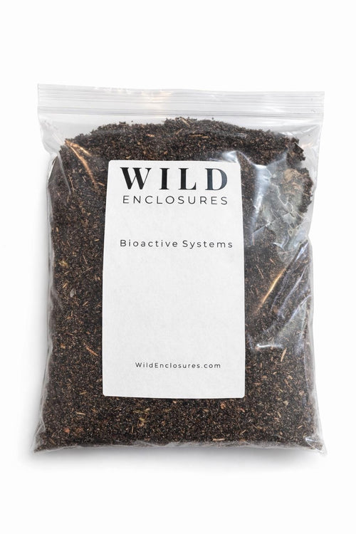 Bioactive Isopod Substrate Mix – Terrarium Soil, Leaf Litter, Wood Bedding
