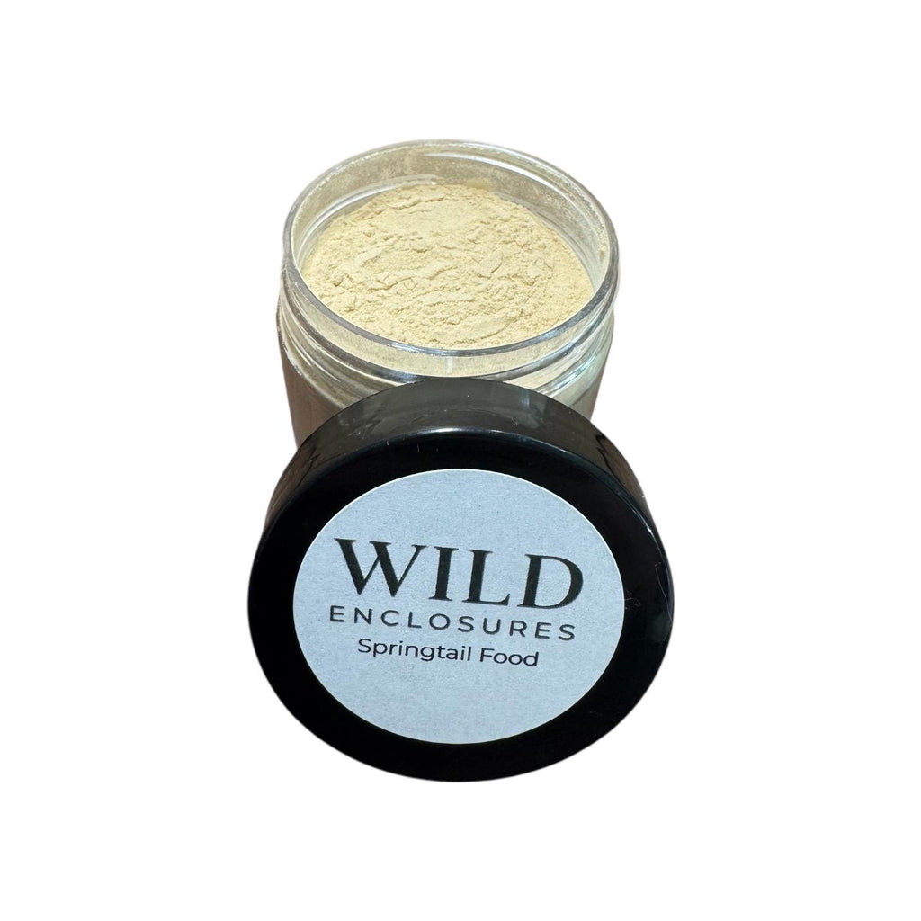 Springtail Food Powder for Bioactive Terrarium & Isopod Cultures