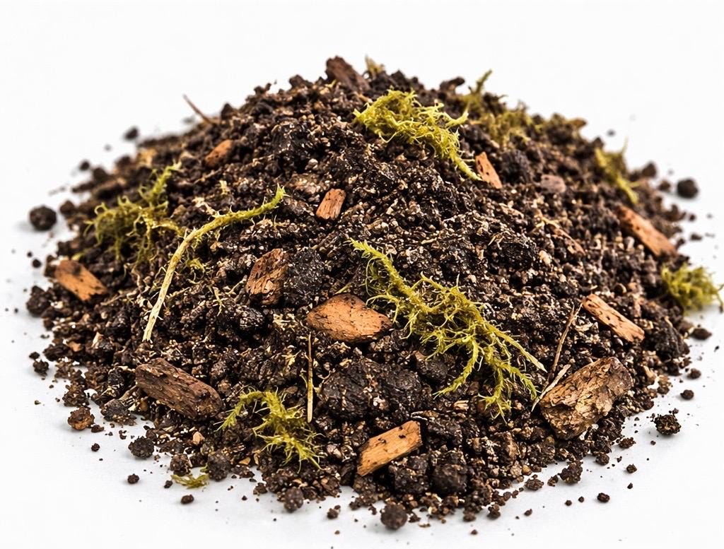 Isopod Bioactive Starter Kit – Soil, Leaf Litter, Moss, Cork Bark Habitat