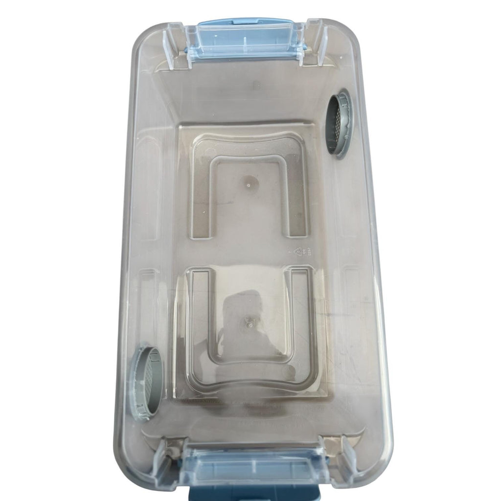 6 Qt Isopod Enclosure with 2” Ventilation | Locking Lid | Bioactive Terrarium Habitat