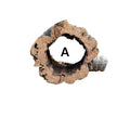 Natural Cork Bark Rounds for Reptiles & Bioactive Terrariums | Cork Bark Tubes | Vivarium Hide | Isopod Habitat | Orchid Mount